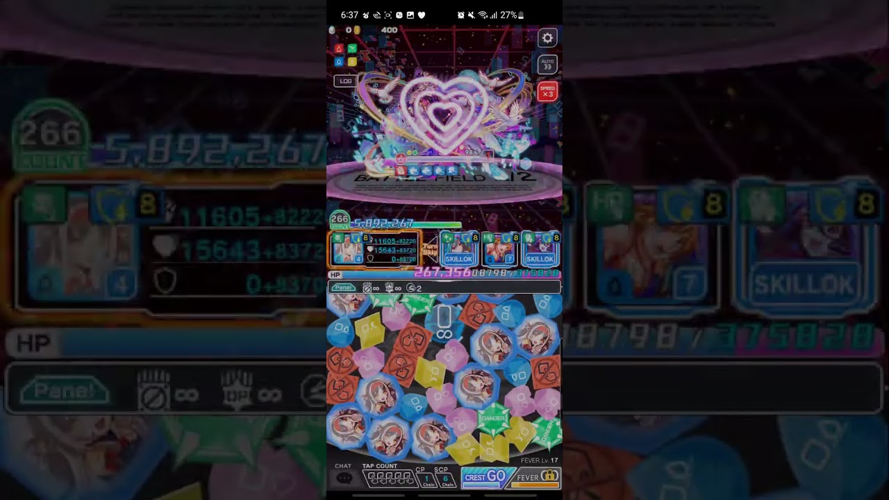 【クラフィ】仮想解析戦ジェファーソン 自前コスト48以下常設キャラ FULL版