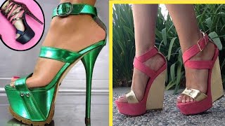 Unveiling  High Heel Shoes Sandals: Elegant Ladies Footwear  enticing Designs