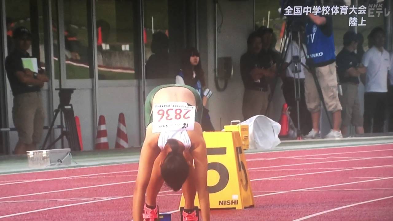 全国中学校 陸上！女子4×100mリレー決勝