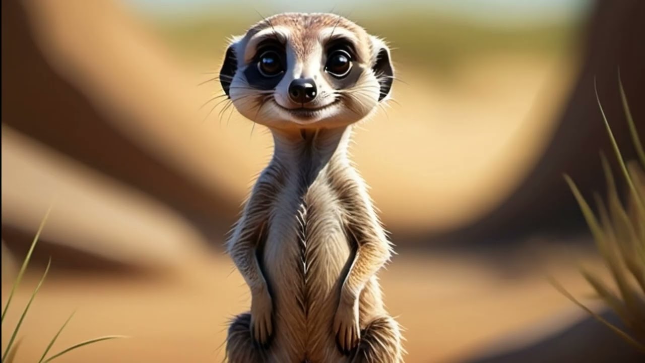 Children Tunes meerkat smile
