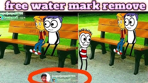 How to remove watermark in Tween Craft || remove watermark