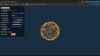 WebGPU Particle System Log 1