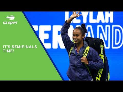 Leylah Fernandez and Aryna Sabalenka Take to Court! | 2021 US Open