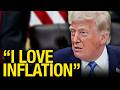 Trump GIVES UP Defending Economy And Embraces Collapse