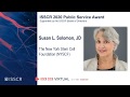 ISSCR 2020 Public Service Award