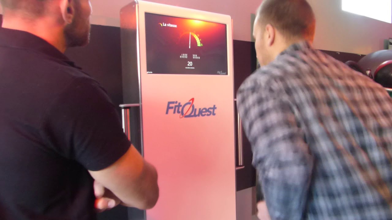 FitQuest chez Power Shop Lille - YouTube