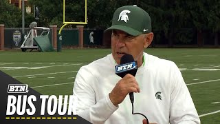 Mark Dantonio Talks 2019 Season Prep | 2019 BTN Bus Tour | B1G Football