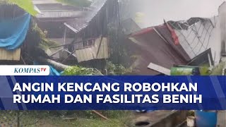 Hujan Deras Disertai Angin Kencang Landa Maros, BPBD Catat Rumah Warga hingga Balai Benih Roboh