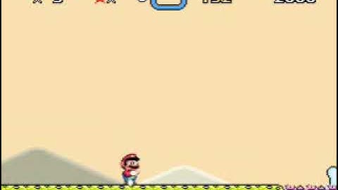 Super mario world custom level:heat wave desert