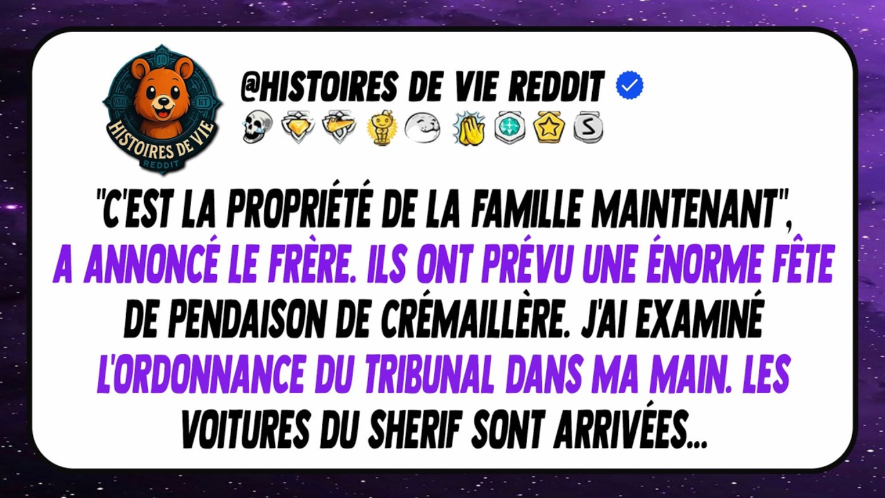 Lors d'une réunion de famille, mon frère a revendiqué ma maison de plage – puis le juge a appelé.