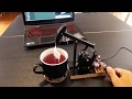 Variable speed 3D printed oil pumpjack scale model