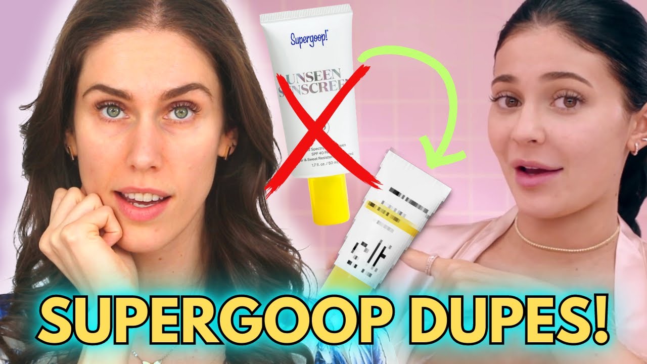 3 Supergoop Sunscreen Dupes Dupe Sunscreen Picks from a Medical