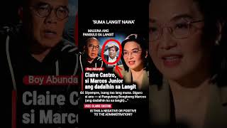 Usec. Claire Castro 'MAUUNA ANG PANGULO SA LANGIT' | June 14, 2026 #clairecastro #marcos