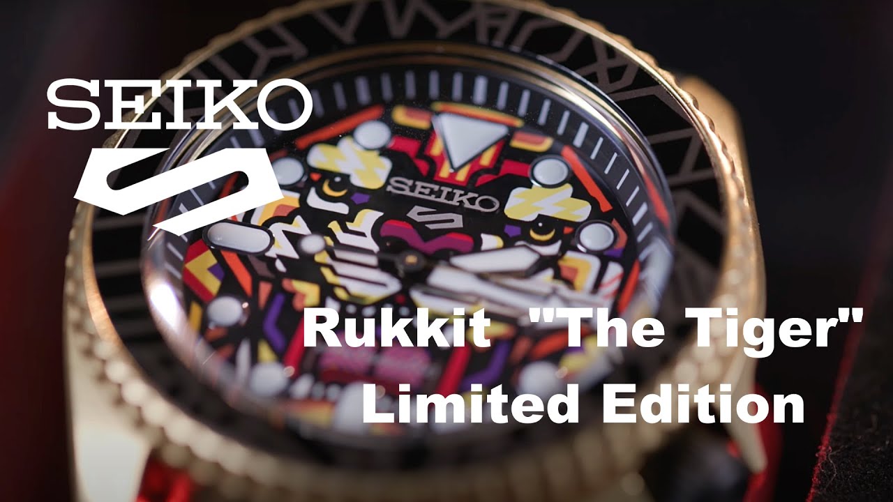 Seiko 5 Sports x Rukkit Limited Edition SRPJ92K นาฬิการุ่นพิเศษ 