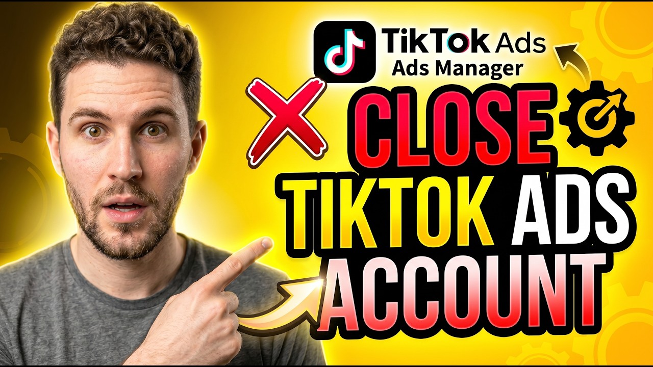 How to Close TikTok Ads Manager Account (Quick & Easy) - YouTube