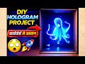 How to Make 3D Hologram Projector at Home 😱🔥 | Sirf 1 Minute Mein | DIY Hologram at Home 