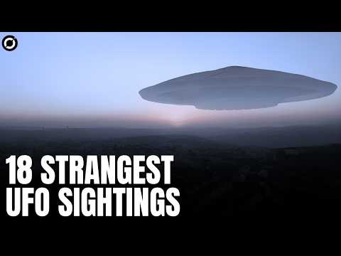 18 Strangest Alien And UFO Sightings Caught On Camera! SHOCKING FOOTAGES Revealed