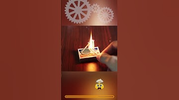 Fun experiment – magic trick with matches