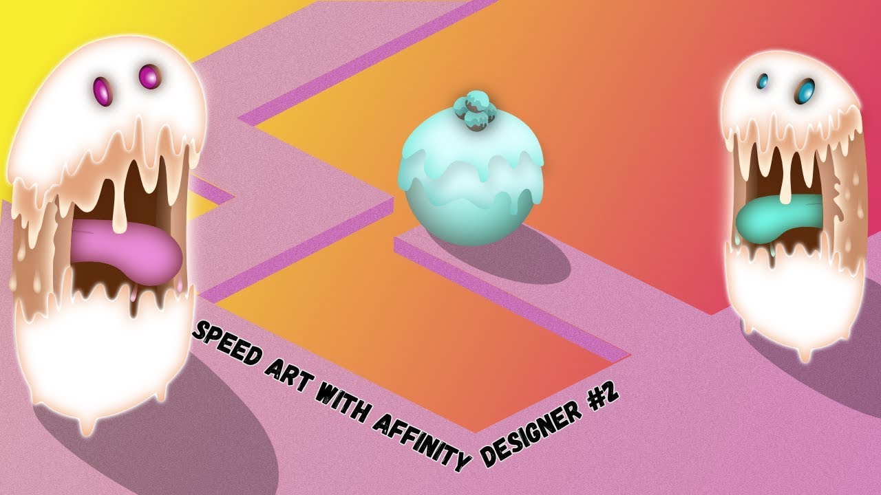 Speed Art Affinity Designer #2 - YouTube