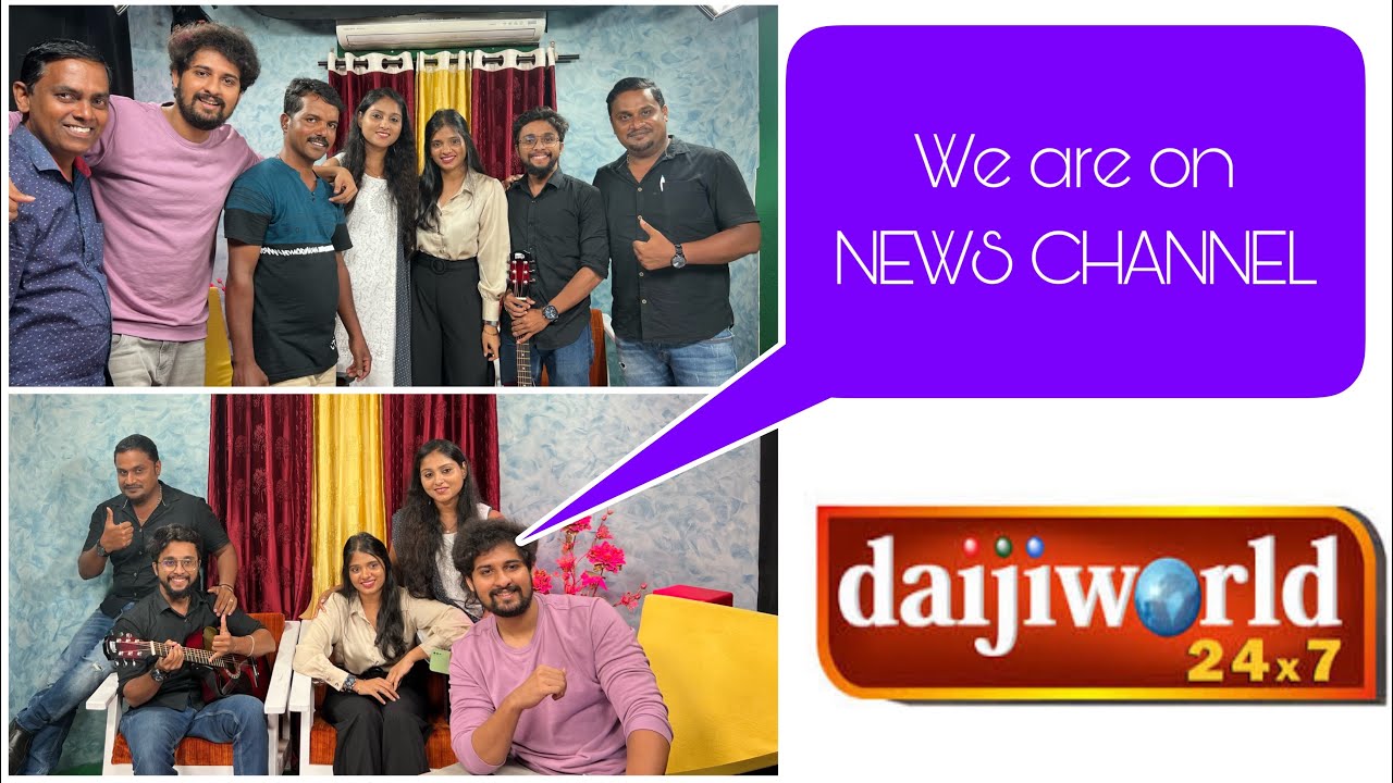 News Channel Interview DaijiWorld Media daijiworld vlogger 