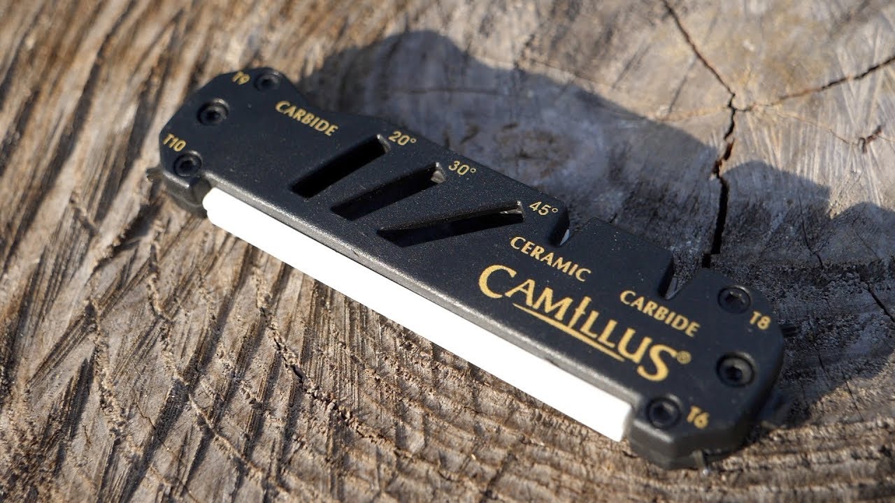 CAMILLUS Ceramic And Carbide Multi Angle Sharpener GLIDE 4.75in