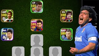 THE GOD SQUAD!🔥100 RATED X14!! EFOOTBALL 2024 MOBILE