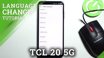 How to Change Language on TCL 20 5G – Set Up Device Language