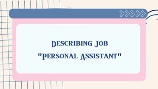 Describing Jobai Siti Nurhasanah