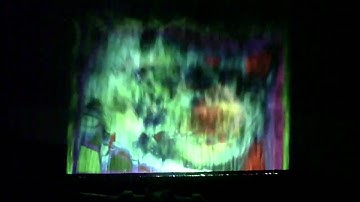 Winamp`s Milkdrop on Heliodisplay