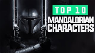 Top 10 Mandalorian Characters | Star Wars \& Disney+