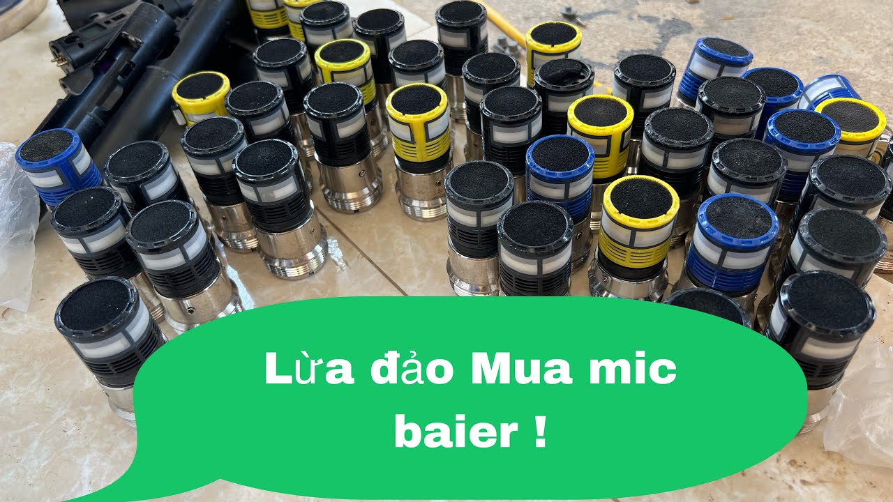 Mua Mic Baier đều bị Lừa Đảo..? Mua côn mic Xịn lắp vào mic Đểu có hay hơn không?