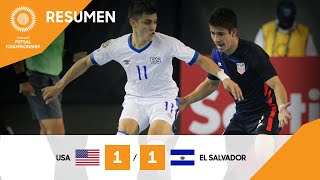 Concacaf Futsal Championship 21: United States v El Salvador | Highlights
