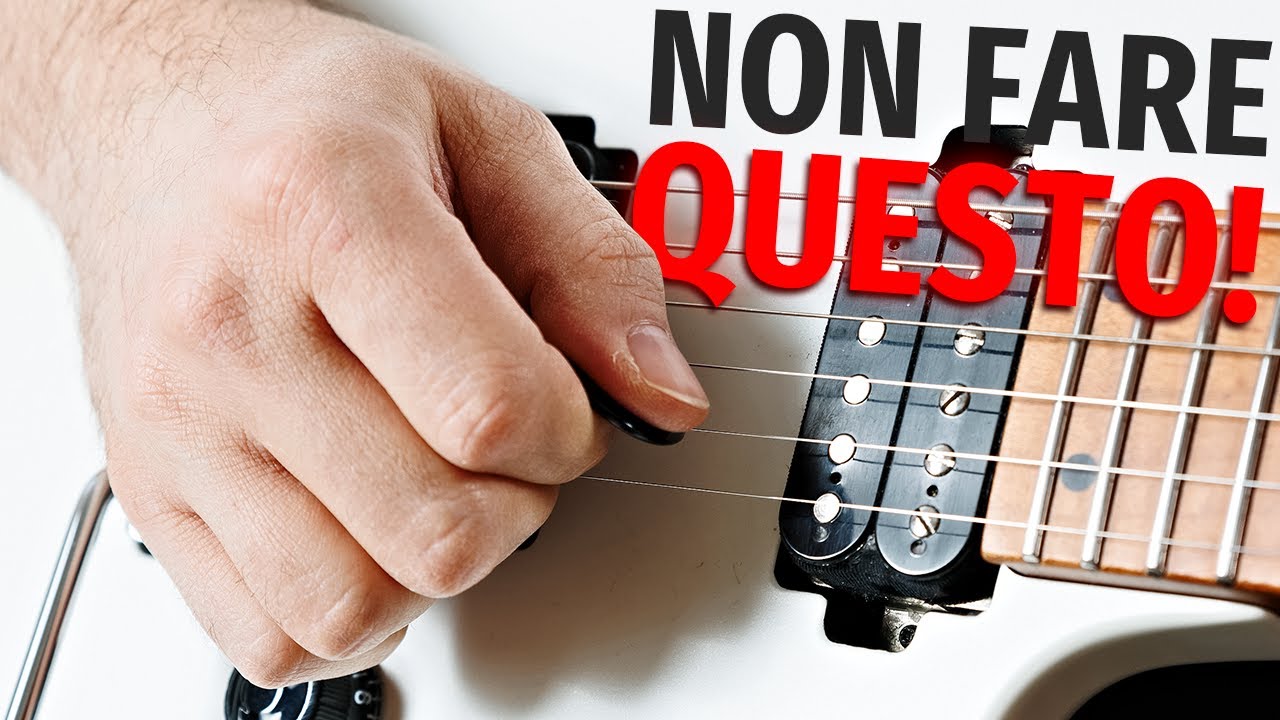 RISOLVI i 3 principali problemi della PLETTRATA ALTERNATA