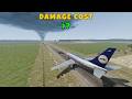 600 MPH Cars vs Tornado 🌪️💥 Damage Cost Test 💸 | BeamNG Drive #22