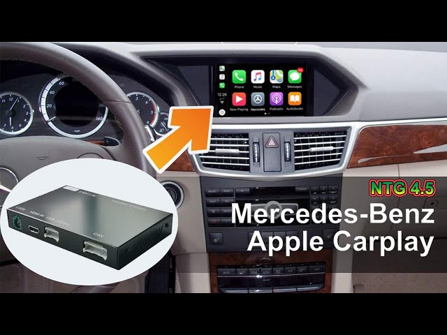 Sans fil Apple Carplay Android Auto pour Mercedes Benz C117 W176 W2