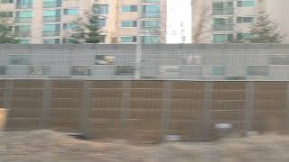 KTX산천 마산행 #417열차 주행영상