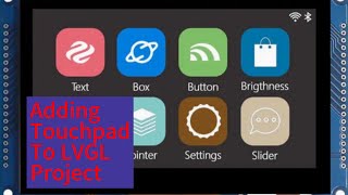 Adding input device to LVGL project 