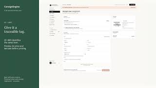 ConsignEngine in 36 Seconds: From Intake to Consignor Earnings