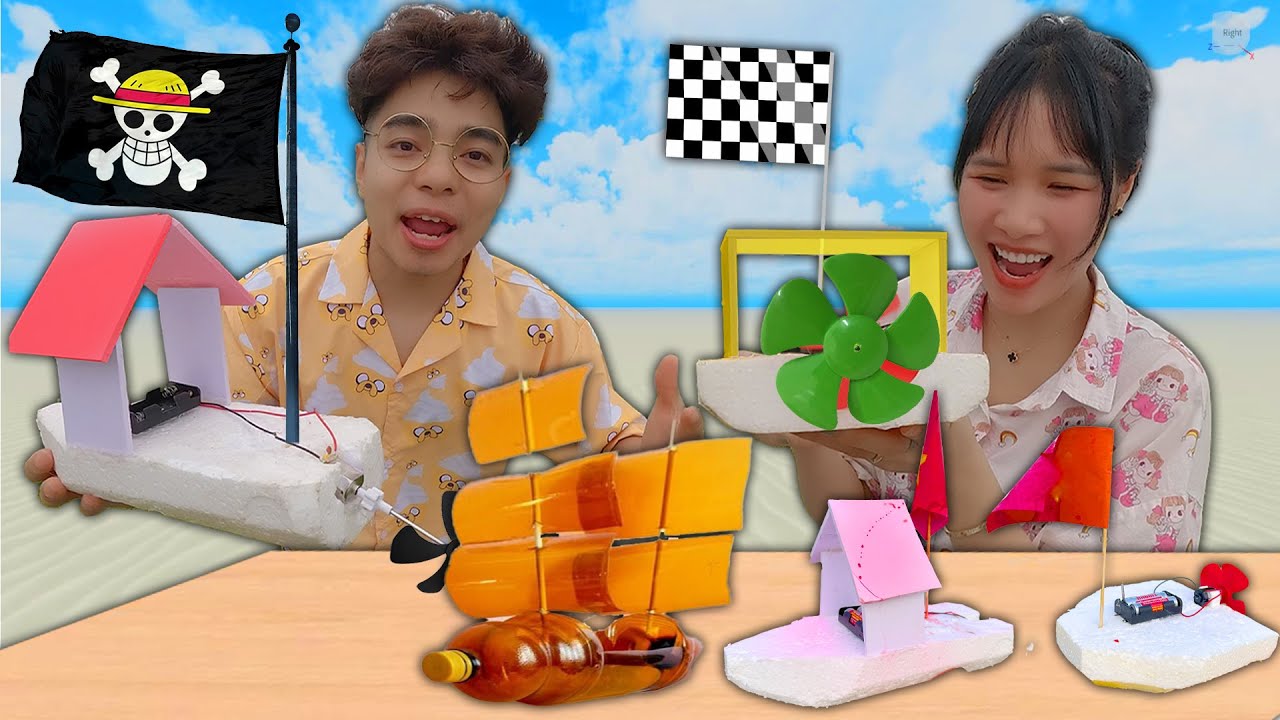 Cuộc Thi Đua Thuyền Chế Tạo Từ Đồ Bỏ Đi I Ai Sẽ Là Vua Thuyền