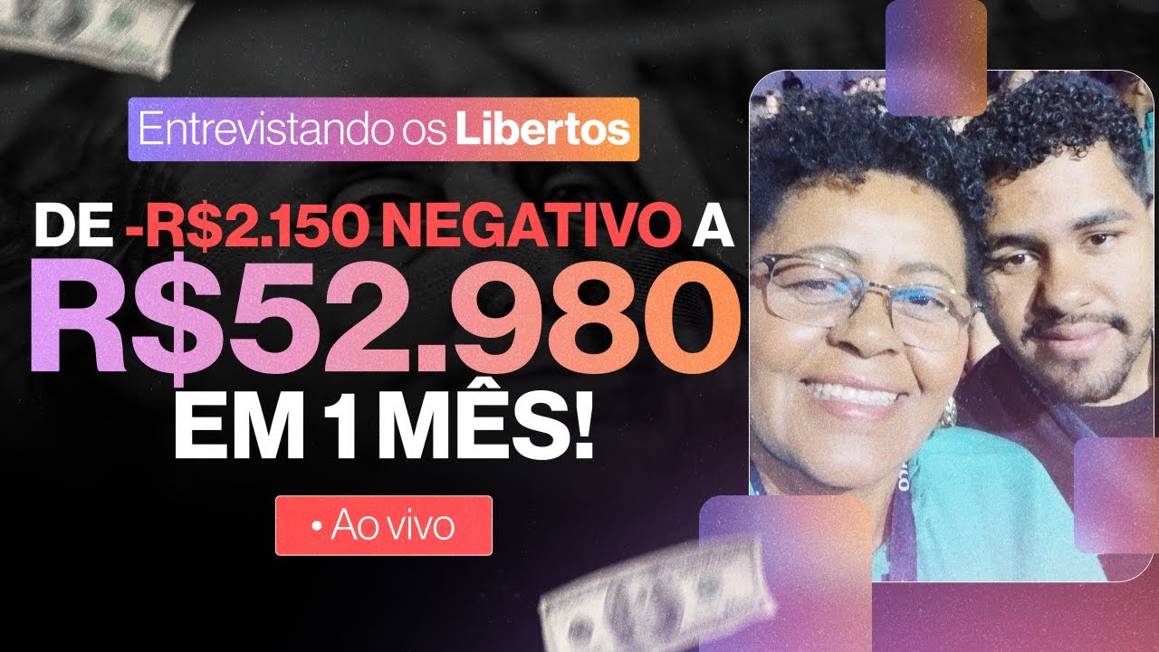 MÃE e FILHO saíram do NEGATIVO para Mais DE R$50 MIL em APENAS UM MÊS!