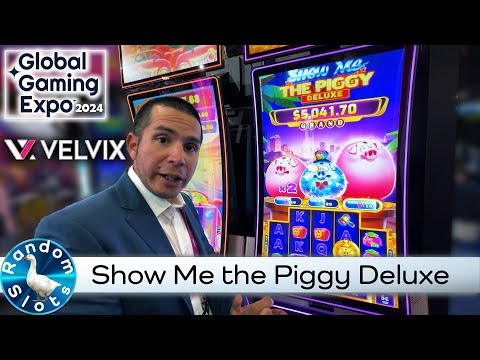 Velvix, Show Me the Piggy Deluxe Slot Machine, #G2E2024