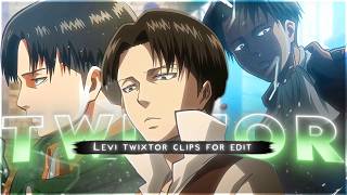 Levi Ackerman Twixtor 4K | Attack on Titan clips | Twixtor Pack