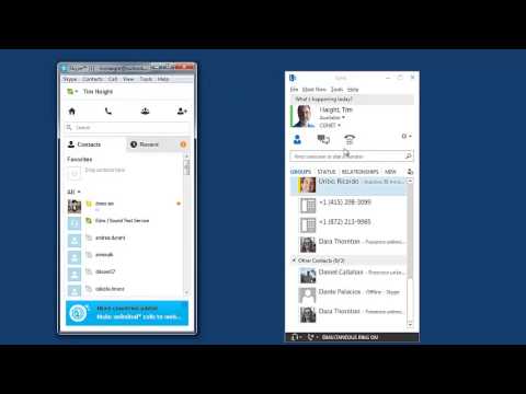 How to Connect Lync to Skype