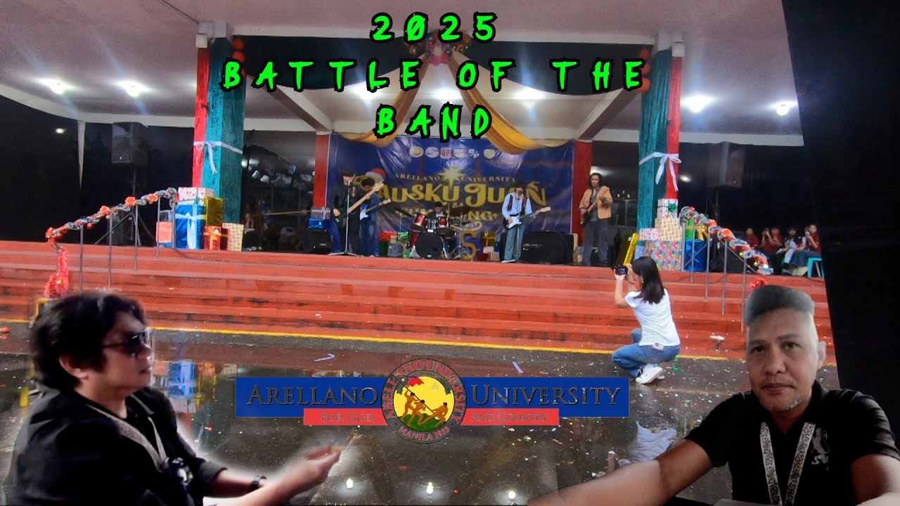 ARELLANO UNIVERSITY BATTLE OF THE BANDS 2025