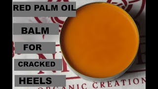 HOW TO MAKE RED PALM OIL BALM FOR CRACKED HEELS NICOLE TV screenshot 5