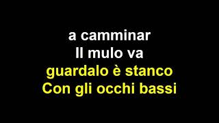 Video thumbnail of "Simona Molinari Il mulo karaoke"