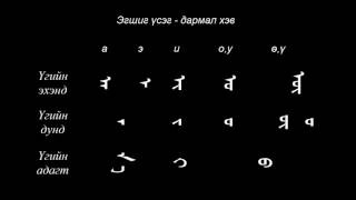 картинка: Монгол бичгийн хичээл №40 Бичмэл, дармал хэвийн онцлог