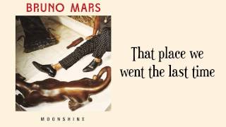 Bruno Mars - Moonshine (Lyrics)