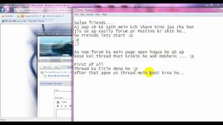 How to Post threads in Forum (terebin.co.cc)