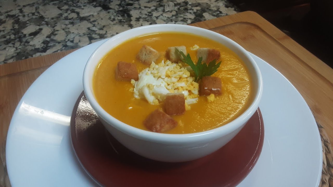 CREMA DE CALABAZA Y ZANAHORIA | Economica y nutritiva , la receta que todos me piden ,os encantara👌🏼